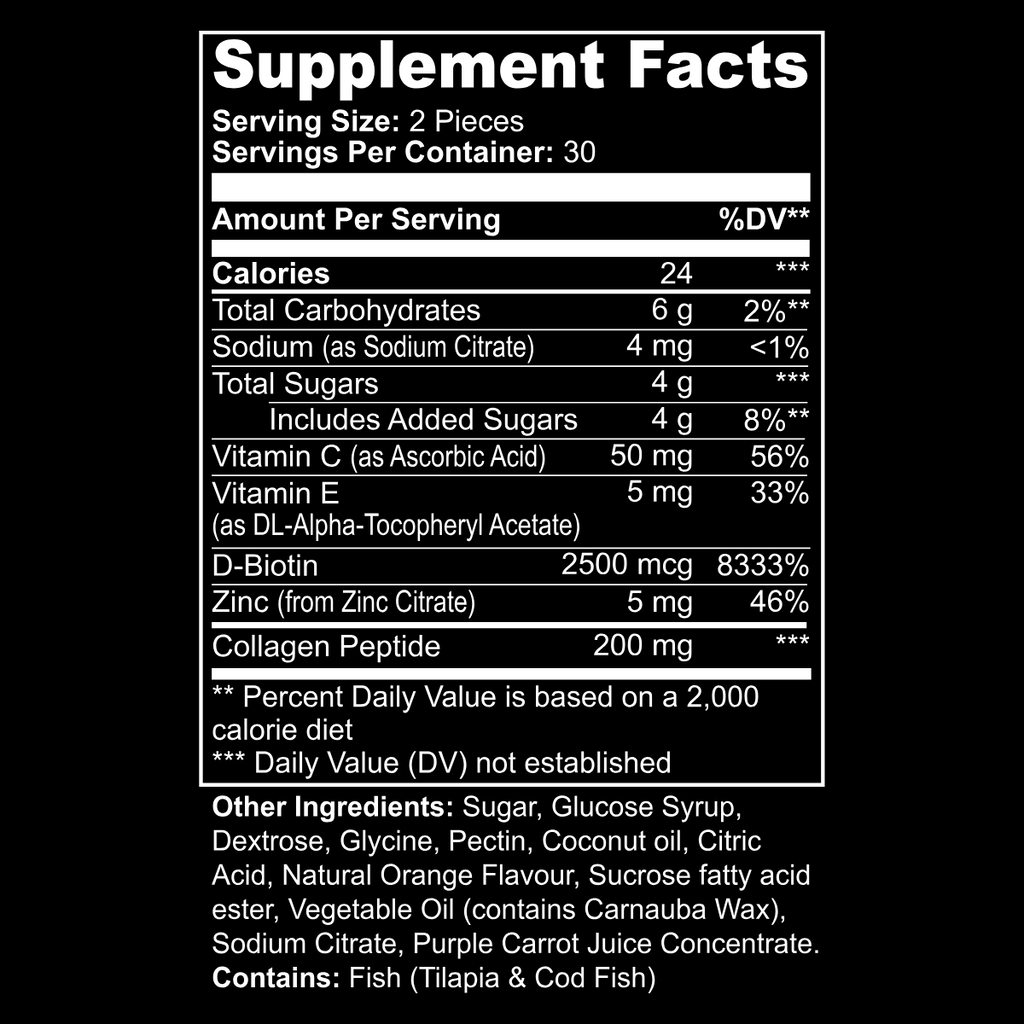 SUPERIOR COLLAGEN GUMMIES - SWEET SKIN & JOINT SUPPORT