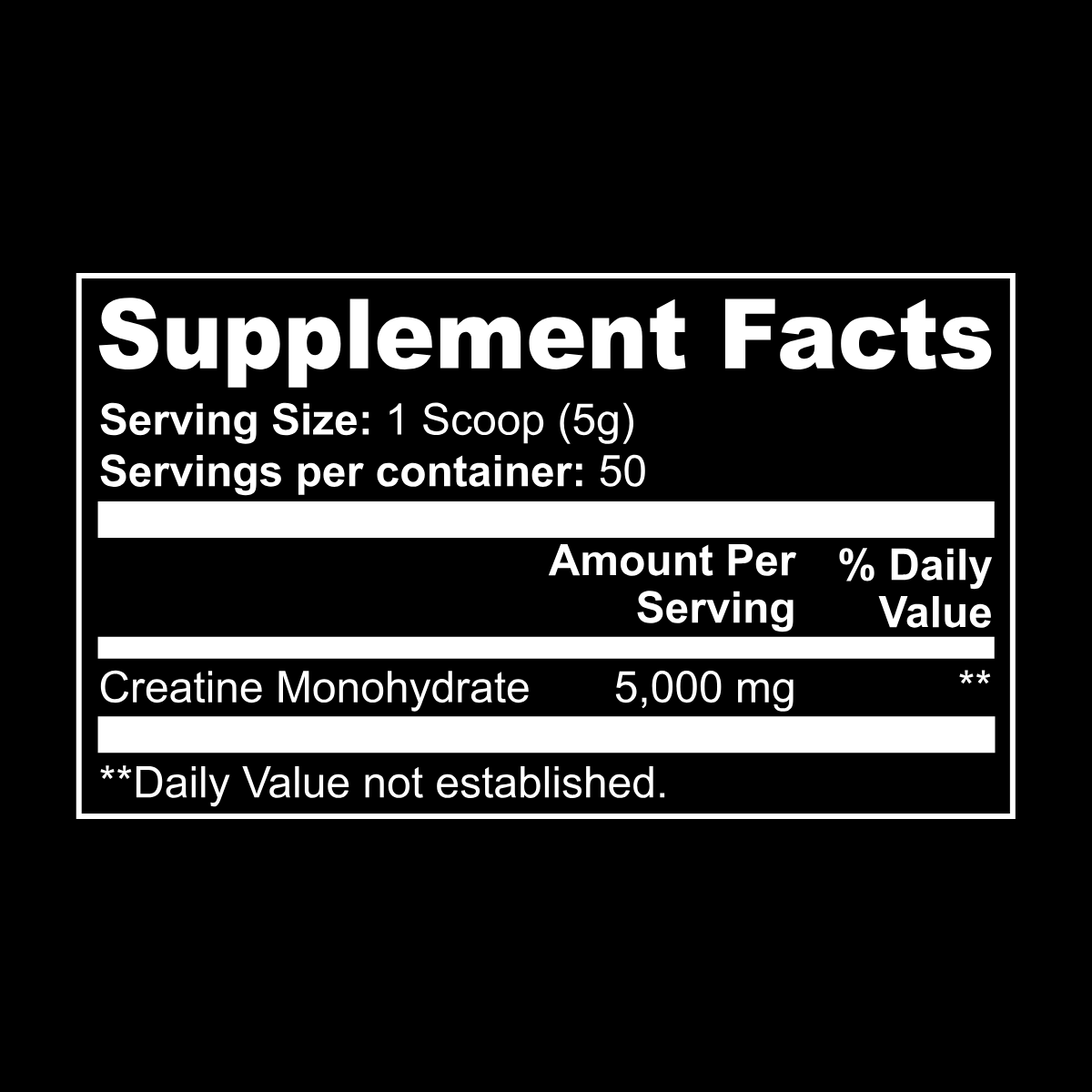 SUPERIOR ULTRAPURE CREATINE - EXPLOSIVE POWER. MAX STRENGTH. MORE MASS.