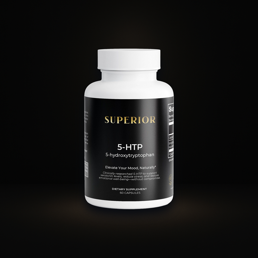 SUPERIOR 5-HTP — SWITCH ON SEROTONIN FOR MOOD, SLEEP & SATIETY