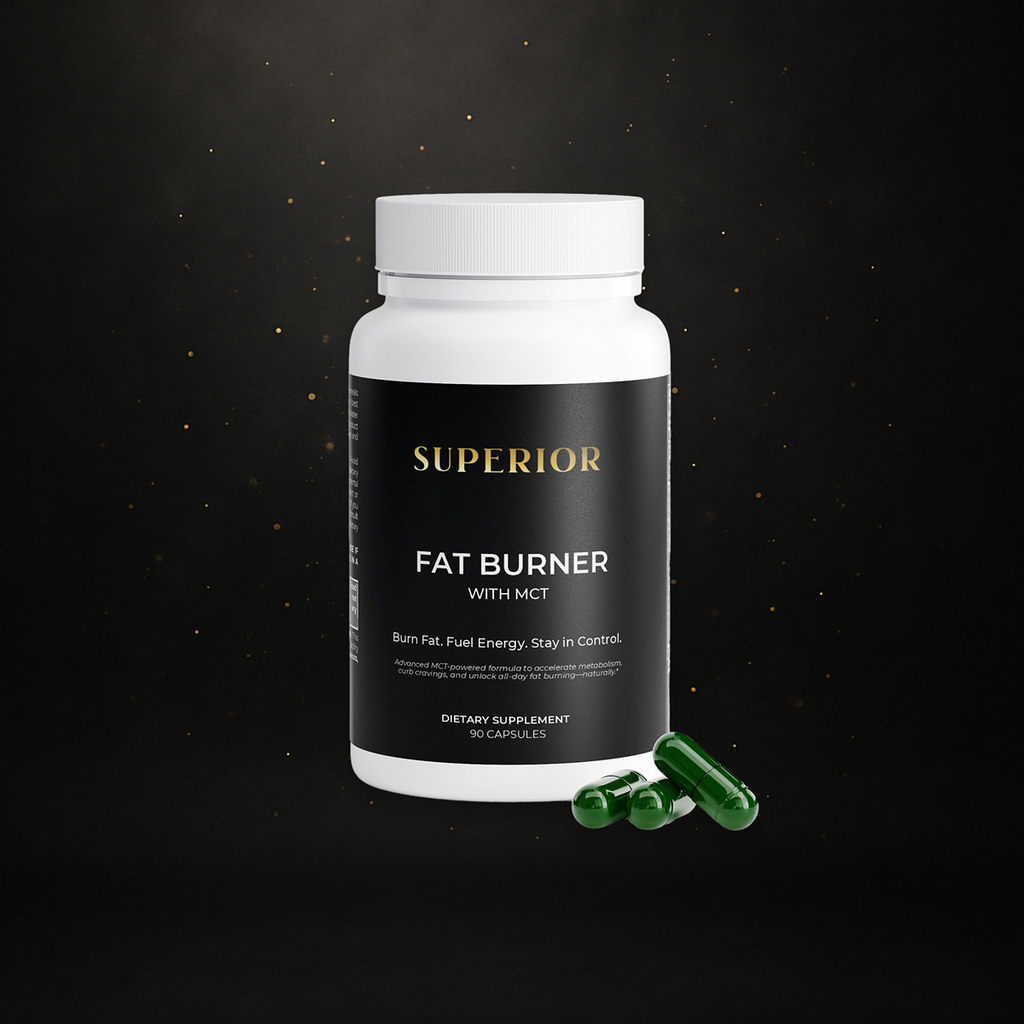 SUPERIOR FAT BURNER WITH MCT — IGNITE CLEAN ENERGY & TORCH STUBBORN FAT