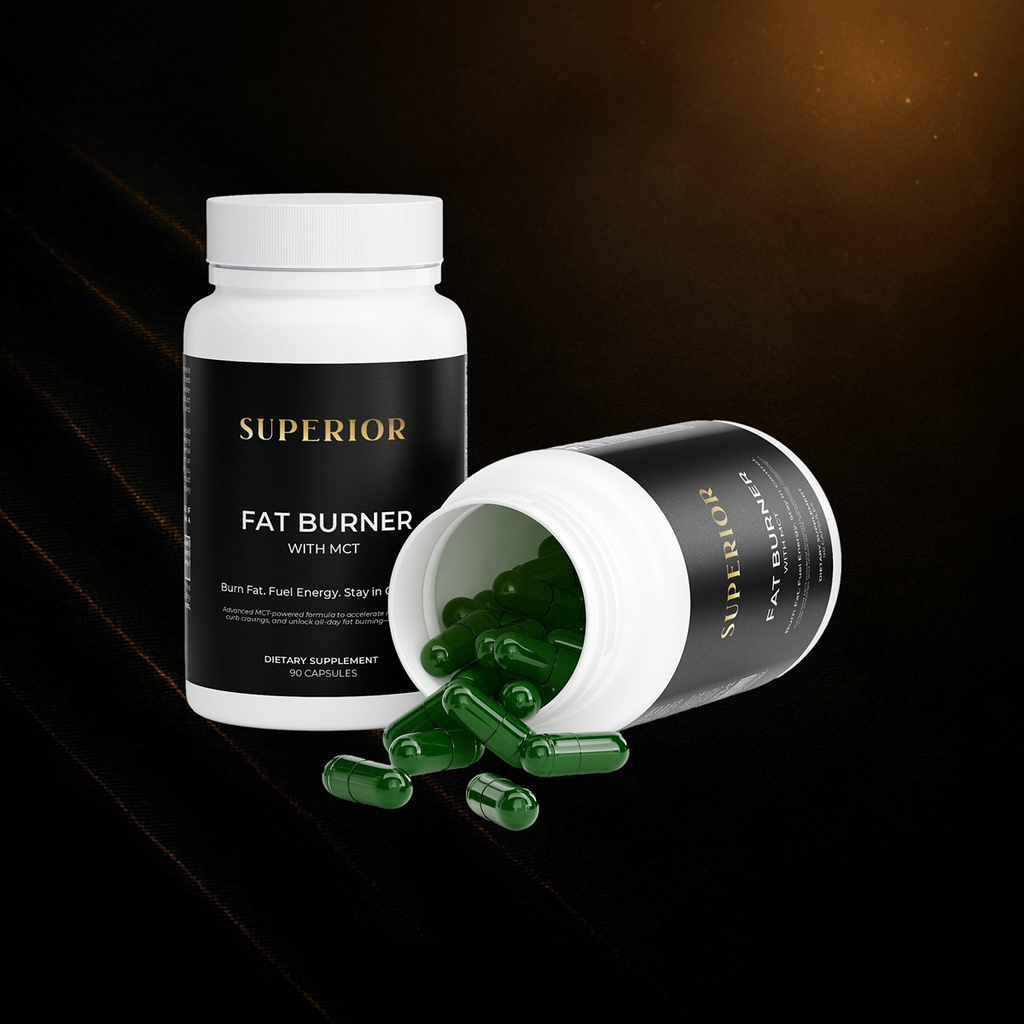 SUPERIOR FAT BURNER WITH MCT — IGNITE CLEAN ENERGY & TORCH STUBBORN FAT