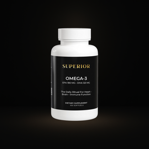 SUPERIOR OMEGA-3 - THE DAILY RITUAL FOR HEART. BRAIN. IMMUNE FUNCTION.