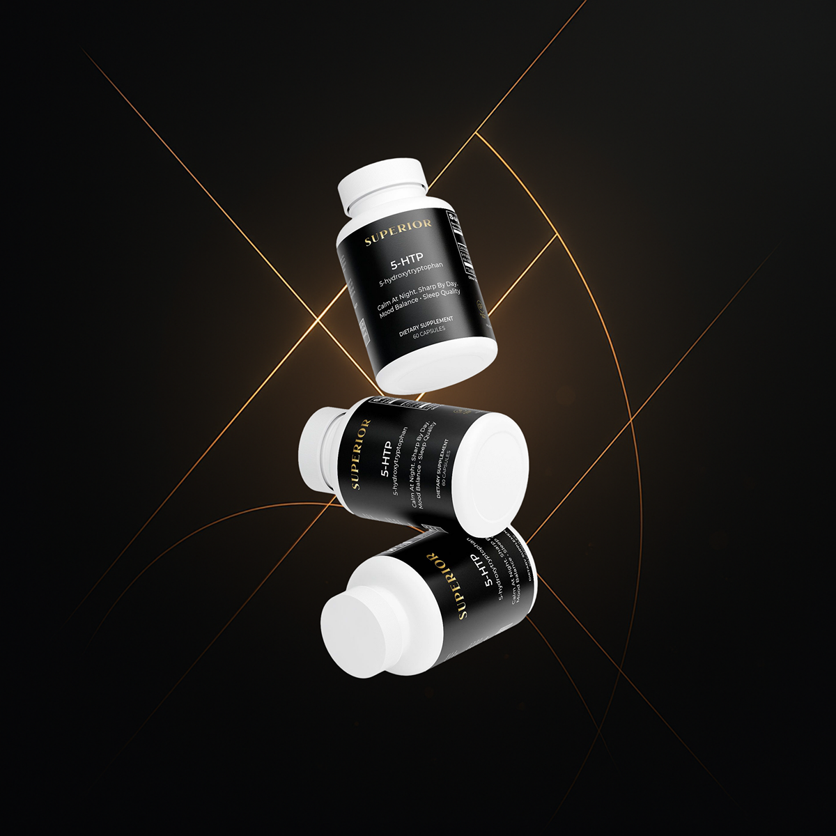 SUPERIOR 5-HTP — SWITCH ON SEROTONIN FOR MOOD, SLEEP & SATIETY