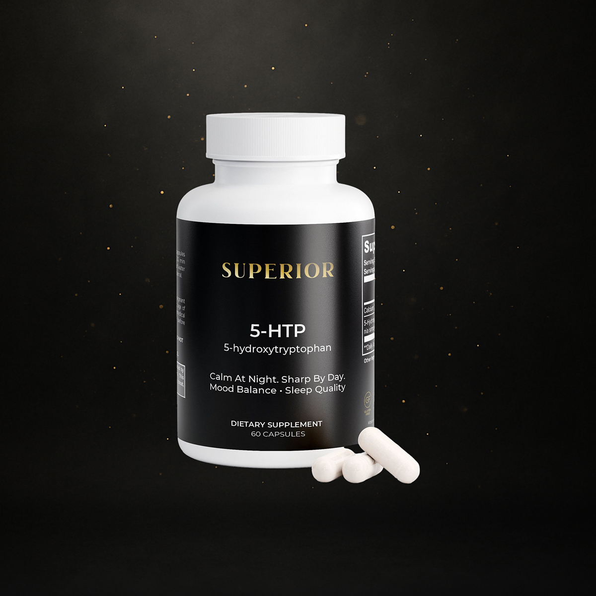 SUPERIOR 5-HTP — SWITCH ON SEROTONIN FOR MOOD, SLEEP & SATIETY