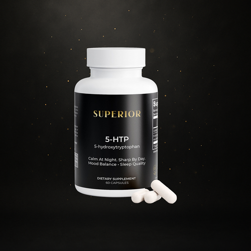 SUPERIOR 5-HTP — SWITCH ON SEROTONIN FOR MOOD, SLEEP & SATIETY