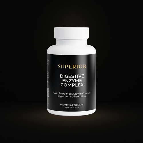 SUPERIOR DIGESTIVE ENZYME PRO BLEND — BREAK DOWN EVERY BITE, BEAT THE BLOAT, FEEL LIGHT IN MINUTES
