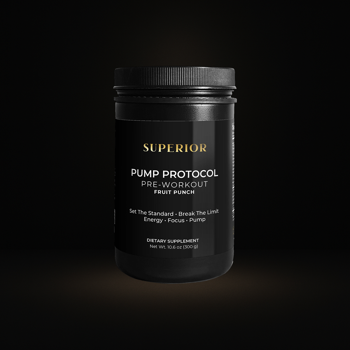 SUPERIOR PUMP PROTOCOL PRE-WORKOUT — VEIN-POPPING PUMP, LASER FOCUS & RAW STRENGTH