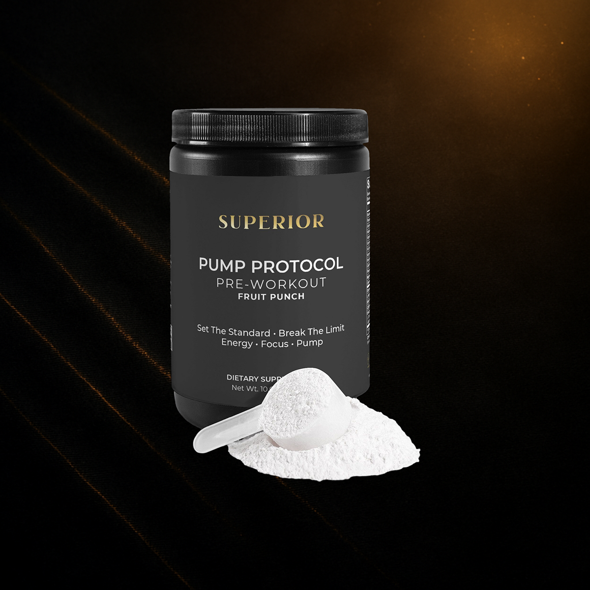 SUPERIOR PUMP PROTOCOL PRE-WORKOUT — VEIN-POPPING PUMP, LASER FOCUS & RAW STRENGTH