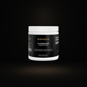 SUPERIOR ULTRAPURE CREATINE - EXPLOSIVE POWER. MAX STRENGTH. MORE MASS.